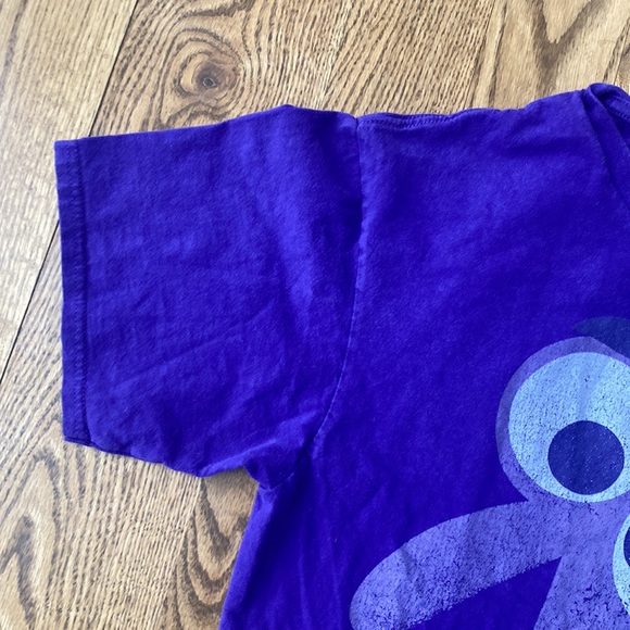 Inside Out Fear Face Disney Pixar purple graphic short sleeve tee shirt Medium - Picture 4 of 8